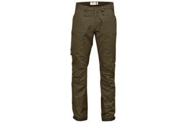 Image of Fjallraven Abisko Lite Trekking Trousers - Mens, Dark Olive/Dark Olive, US 41-42/EU 60, Long Inseam, F82890-633-633-60