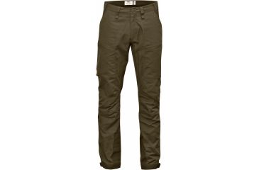 Image of Fjallraven Abisko Lite Trekking Trousers Mens, Dark Olive/Dark Olive, 44 F82890-633-633-44