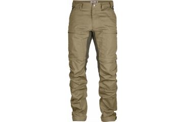 Image of Fjallraven Abisko Lite Trekking Zip-Off Trouser Mens, Sand/Tarmac, 48 F81535-220-246-48