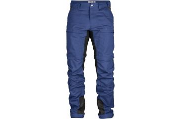 Image of Fjallraven Abisko Lite Trekking Zip-Off Trouser Mens, Deep Blue/Dark Grey, 46 F81535R-527-030-46