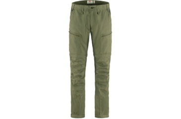 Image of Fjallraven Abisko Lite Trekking Zip-Off Trouser - Mens, Green/Laurel Green, 50/Large, F12200175-620-625-50/L