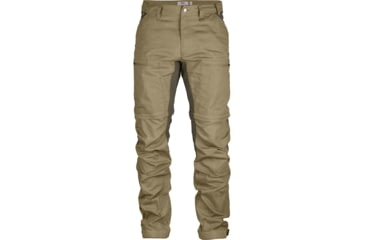 Image of Fjallraven Abisko Lite Trekking Zip-Off Trouser - Mens, Sand/Tarmac, 56/Small, F12200175-220-246-56/S