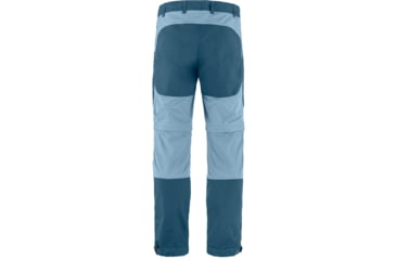 Image of Fjallraven Abisko Lite Trekking Zip-off Trousers - Mens, Long, Indigo Blue/Dawn Blue, 52, F81535-534-543-52