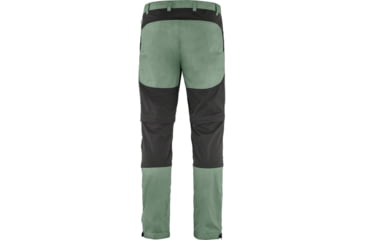 Image of Fjallraven Abisko Lite Trekking Zip-off Trousers - Mens, Regular, Patina Green/Dark Grey, 54, F81535R-614-030-54