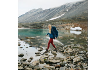 Image of Fjallraven Abisko Midsummer Jacket - Womens, Indigo Blue/Dark Navy, Small, F89826-534-555-S