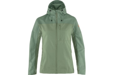 Image of Fjallraven Abisko Midsummer Jacket - Womens, Jade Green/Patina Green, 2XS, F89826-613-614-XXS