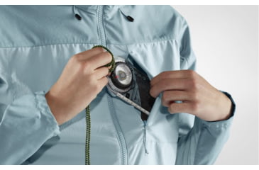 Image of Fjallraven Abisko Midsummer Jacket - Womens, Mineral Blue/Clay Blue, Extra Small, F89826-562-563-XS