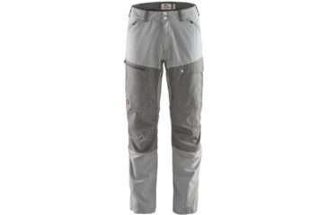 Image of Fjallraven Abisko Midsummer Trousers - Mens, Shark Grey/Super Grey, 48, Regular, F81152R-016-046-48