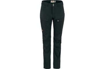 Image of Fjallraven Abisko Midsummer Trousers - Womens, Black, 44/Small, F14200151-550-44/S