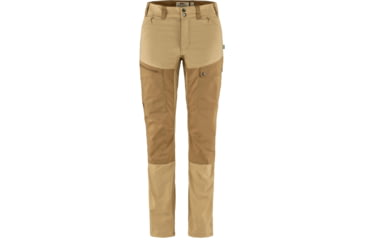 Image of Fjallraven Abisko Midsummer Trousers - Womens, Dune Beige/Buckwheat Brown, 42, F89827-196-232-42