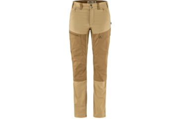 Image of Fjallraven Abisko Midsummer Trousers - Womens, Dune Beige/Buckwheat Brown, 36/Large, F14200151-196-232-36/L