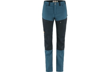 Image of Fjallraven Abisko Midsummer Trousers - Womens, Indigo Blue/Dark Navy, 42/Small, F14200151-534-555-42/S