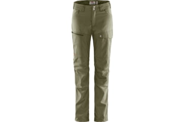 Image of Fjallraven Abisko Midsummer Trousers - Womens, Savanna/Light Olive, US 1-2/EU 34, Regular Inseam, F89827-235-622-34-R