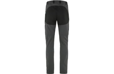 Image of Fjallraven Abisko Midsummer Zip Off Trousers - Mens, Dark Grey/Black, 52, F81154-030-550-52