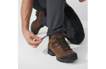 Image of Fjallraven Abisko Midsummer Zip Off Trousers - Mens, Dark Grey/Black, 52, F81154-030-550-52