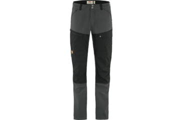 Image of Fjallraven Abisko Midsummer Zip Off Trousers - Mens, Dark Grey/Black, 52, F81154-030-550-52