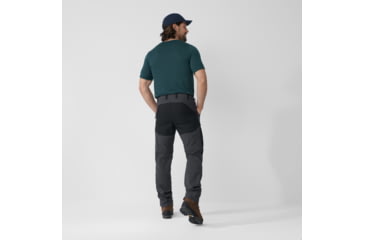 Image of Fjallraven Abisko Midsummer Zip Off Trousers - Mens, Dark Grey/Black, 46/Large, F12200171-30-550-46/L