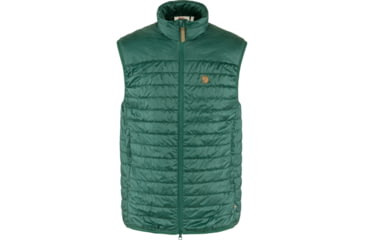 Image of Fjallraven Abisko Padded Vest - Mens, Arctic Green, Large, F83775-667-L