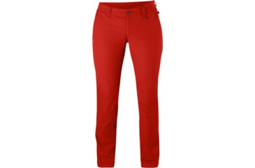 Image of Fjallraven Abisko Stretch Trousers - Womens, Red, 12, F89812-320-42