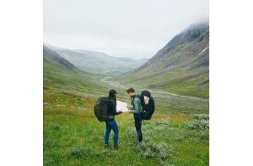 Image of Fjallraven Abisko Trekking Tights Pro - Mens, Black-Iron Grey, Extra Small, F84772-550-048-XS