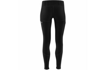 Image of Fjallraven Abisko Trail Tights - Women's, Black, Extra Small, F89758-550-XS