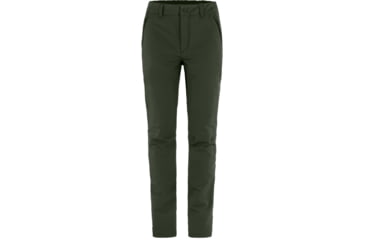 Image of Fjallraven Abisko Winter Stretch Trousers - Womens, Deep Forest, 36/Short, F87174-662-36/S