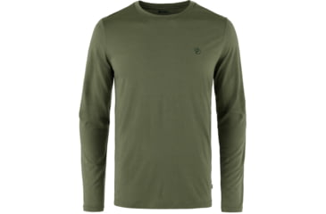 Image of Fjallraven Abisko Wool Long Sleeve - Mens, Laurel Green, Large, F87194-625-L
