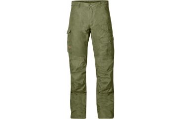 Image of Fjallraven Barents Pro Trousers - Men's-Green/Green-Regular Inseam-EU 46