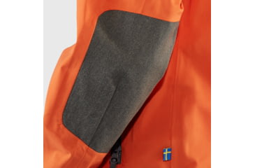 Image of Fjallraven Bergtagen Eco-Shell Jacket - Womens, Hokkaido Orange, Small, F86631-208-S