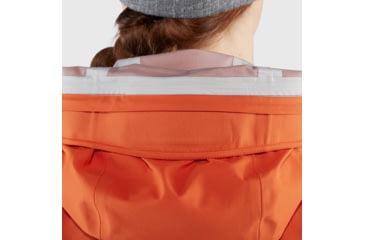 Image of Fjallraven Bergtagen Eco-Shell Jacket - Womens, Hokkaido Orange, Small, F86631-208-S