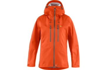 Image of Fjallraven Bergtagen Eco-Shell Jacket - Womens, Hokkaido Orange, Small, F86631-208-S