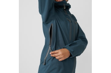 Image of Fjallraven Bergtagen Eco-Shell Jacket - Womens, Mountain Blue, Extra Small, F86631-570-XS