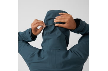 Image of Fjallraven Bergtagen Eco-Shell Jacket - Womens, Mountain Blue, Extra Small, F86631-570-XS