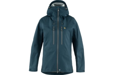 Image of Fjallraven Bergtagen Eco-Shell Jacket - Womens, Mountain Blue, Extra Small, F86631-570-XS