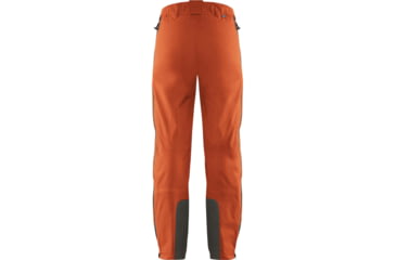 Image of Fjallraven Bergtagen Eco-Shell Trousers - Womens, Hokkaido Orange, 36 EU, F89867-208-36