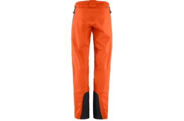 Image of Fjallraven Bergtagen Eco-Shell Trousers - Womens, Hokkaido Orange, 48, F86632-208-48