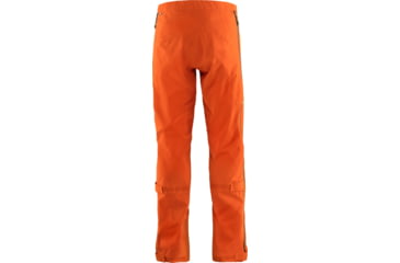 Image of Fjallraven Bergtagen Lite Eco-Shell Trousers - Mens, Hokkaido Orange, 48, F87404-208-48
