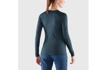 Image of Fjallraven Bergtagen Thinwool LS - Womens, Black, Extra Large, F89886-550-XL