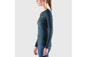 Image of Fjallraven Bergtagen Thinwool LS - Womens, Black, Extra Large, F89886-550-XL