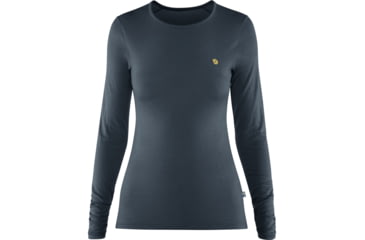Image of Fjallraven Bergtagen Thinwool LS - Womens, Mountain Blue, Large, F89886-570-L