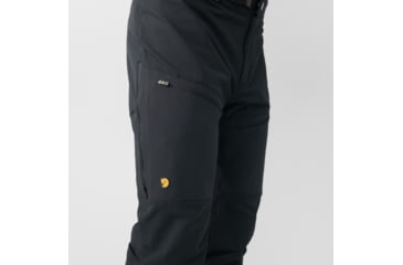 Image of Fjallraven Bergtagen Touring Trousers - Mens, Black, 56, Regular, F86129-550-56/R