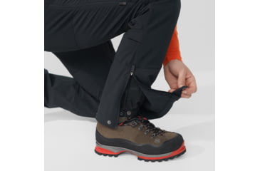 Image of Fjallraven Bergtagen Touring Trousers - Mens, Black, 56, Regular, F86129-550-56/R