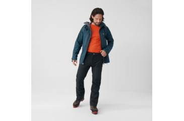 Image of Fjallraven Bergtagen Touring Trousers - Mens, Black, 56, Regular, F86129-550-56/R