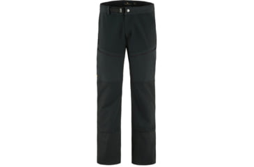 Image of Fjallraven Bergtagen Touring Trousers - Mens, Black, 56, Regular, F86129-550-56/R