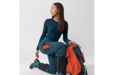 Image of Fjallraven Bergtagen Touring Trousers - Womens, Mountain Blue, 42, Long, F86130-570-42/L