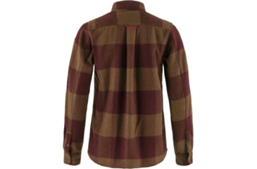 Image of Fjallraven Canada Shirt - Womens, Autumn Leaf/Bordeaux Red, Small, F90835-215-347-S