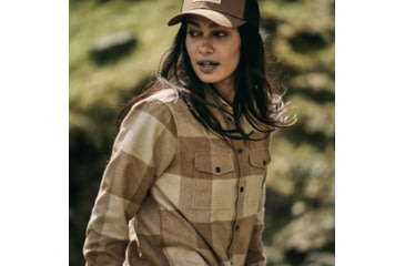 Image of Fjallraven Canada Shirt - Womens, Buckwheat Brown-Light Beige, Extra Large, F90835-232-191-XL