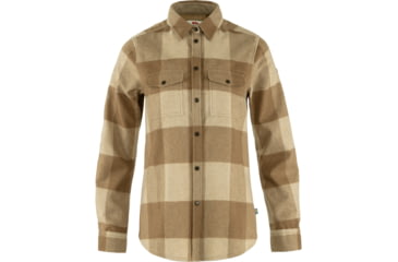 Image of Fjallraven Canada Shirt - Womens, Buckwheat Brown-Light Beige, Extra Large, F90835-232-191-XL