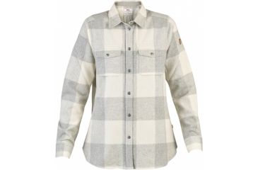 Image of Fjallraven Canada Shirt - Women's, Fog/Chalk White, Medium, 424605
