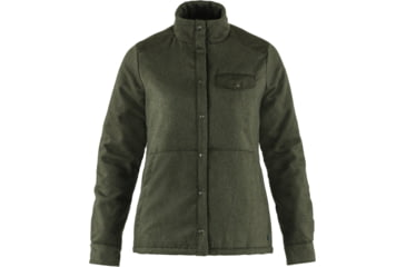 Image of Fjallraven Canada Wool Padded Jacket - Womens, Deep, Extra Large, F89000-662-XL